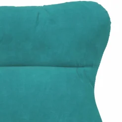 vidaXL Fauteuil Turquoise 69 x 74 x 93 cm Fluweel