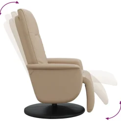 vidaXL Fauteuil verstelbaar fluweel donkergroen