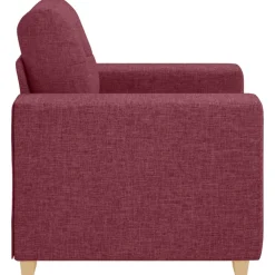vidaXL Fauteuil Wijnrood 100x78x80 cm Stof