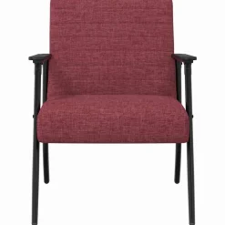 vidaXL Fauteuil Wijnrood 59 x 75 x 78 cm Stof
