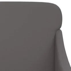 vidaXL Fauteuil 63x76x80 cm kunstleer grijs