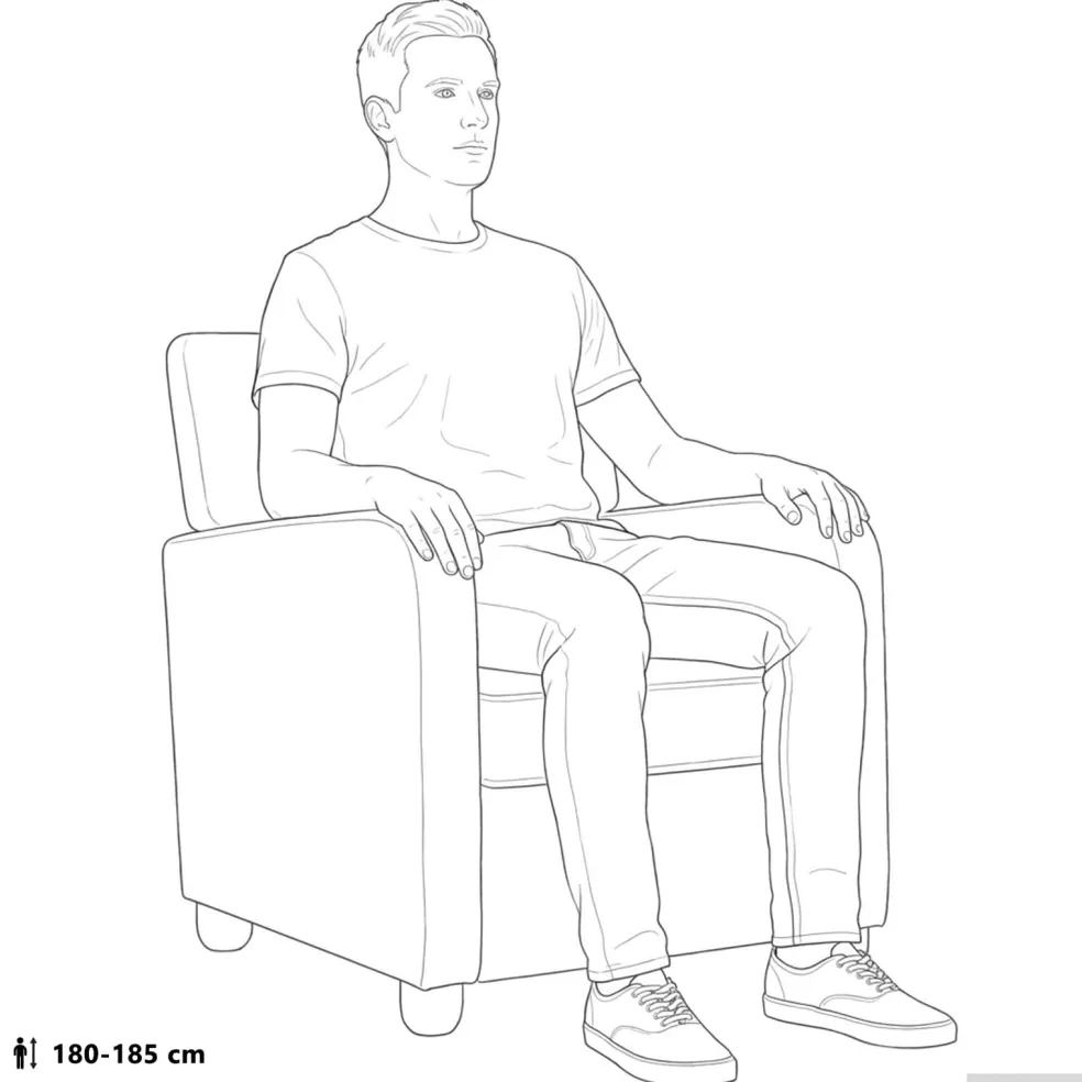 vidaXL Fauteuil Zwart fluweel