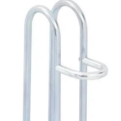 vidaXL Fietsenstandaard voor 3 fietsen vrijstaand gegalvaniseerd staal