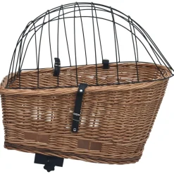 vidaXL Fietsmand voor bagagedrager 55x31x36 cm natuurlijk wilgen