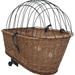vidaXL Fietsmand voor bagagedrager 55x31x36 cm natuurlijk wilgen