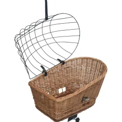 vidaXL Fietsmand voor bagagedrager 55x31x36 cm natuurlijk wilgen