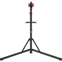 vidaXL Fietsreparatiestandaard inklapbaar 92-152 cm staal rood