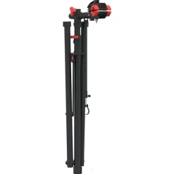 vidaXL Fietsreparatiestandaard inklapbaar 92-152 cm staal rood