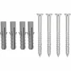 vidaXL Fietsstandaard 2 st wandmontage gegalvaniseerd staal
