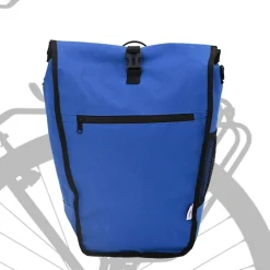 vidaXL Fietstas Blauw 32,5 x 17 x 57 cm Polyester
