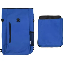 vidaXL Fietstas Blauw 31 x 13 x 58 cm Polyester
