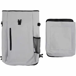vidaXL Fietstas Grijs 31 x 13 x 58 cm Polyester