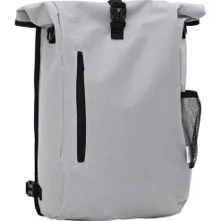 vidaXL Fietstas Grijs 31 x 13 x 58 cm Polyester