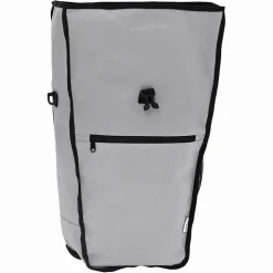 vidaXL Fietstas Grijs 34 x 16 x 59 cm Polyester