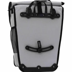 vidaXL Fietstas Grijs 34 x 16 x 59 cm Polyester