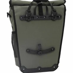 vidaXL Fietstas Olijfgroen 34 x 16 x 59 cm Polyester