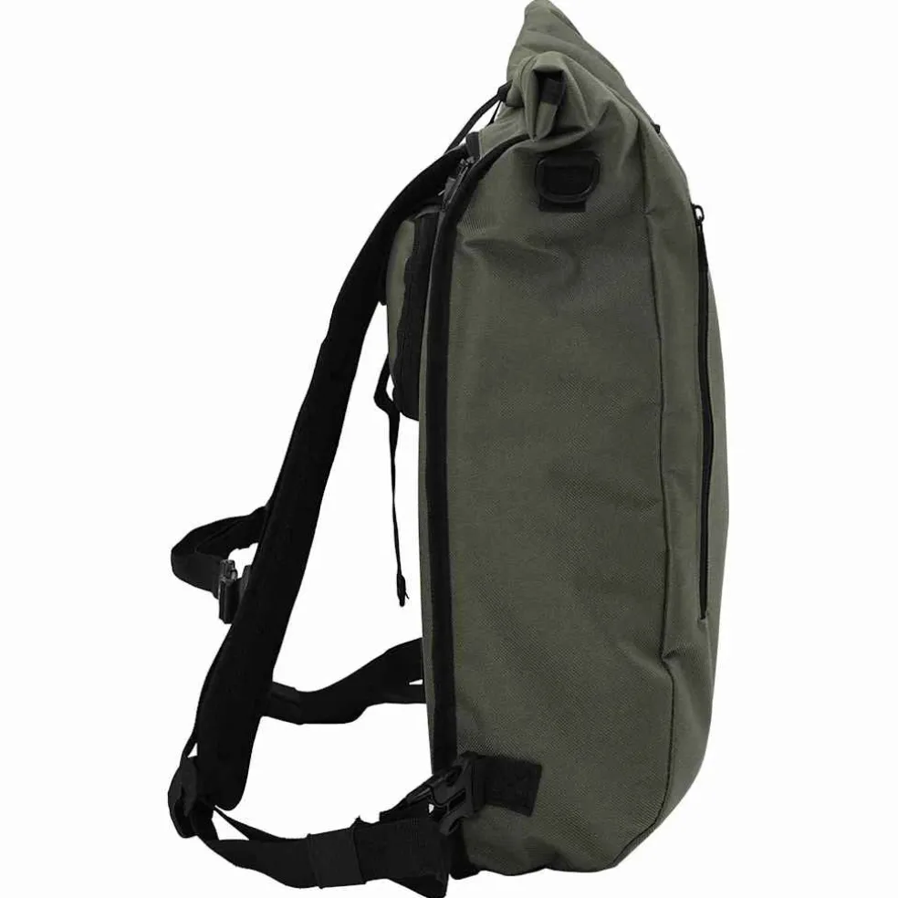vidaXL Fietstas Olijfgroen 31 x 13 x 58 cm Polyester