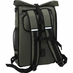 vidaXL Fietstas Olijfgroen 31 x 13 x 58 cm Polyester