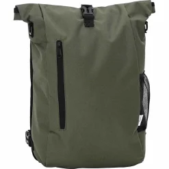vidaXL Fietstas Olijfgroen 31 x 13 x 58 cm Polyester