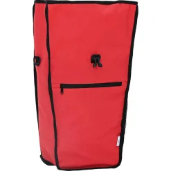 vidaXL Fietstas Rood 34 x 16 x 59 cm Polyester