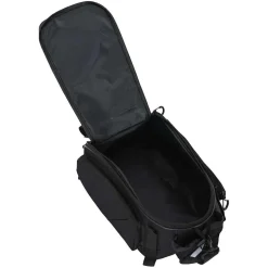 vidaXL Fietstas Zwart 38 x 21 x 16 cm Polyester