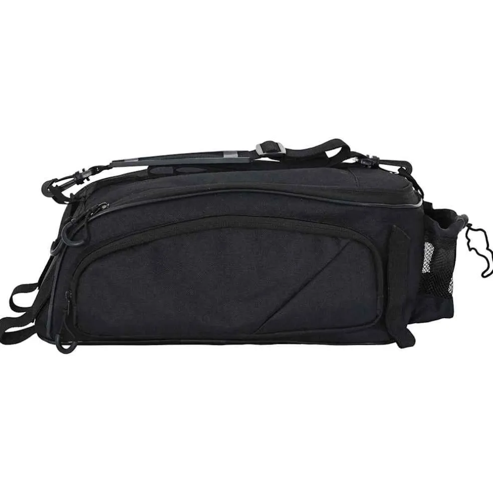 vidaXL Fietstas Zwart 38 x 21 x 16 cm Polyester