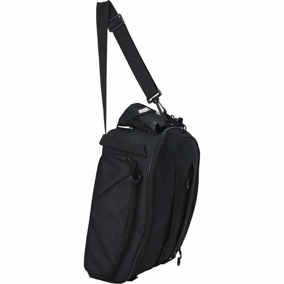 vidaXL Fietstas Zwart 38 x 21 x 16 cm Polyester