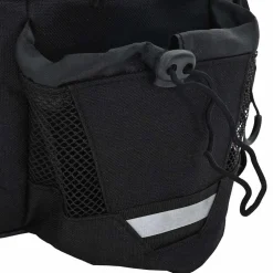 vidaXL Fietstas Zwart 38 x 21 x 16 cm Polyester