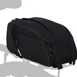 vidaXL Fietstas Zwart 38 x 16 x 16 cm Polyester