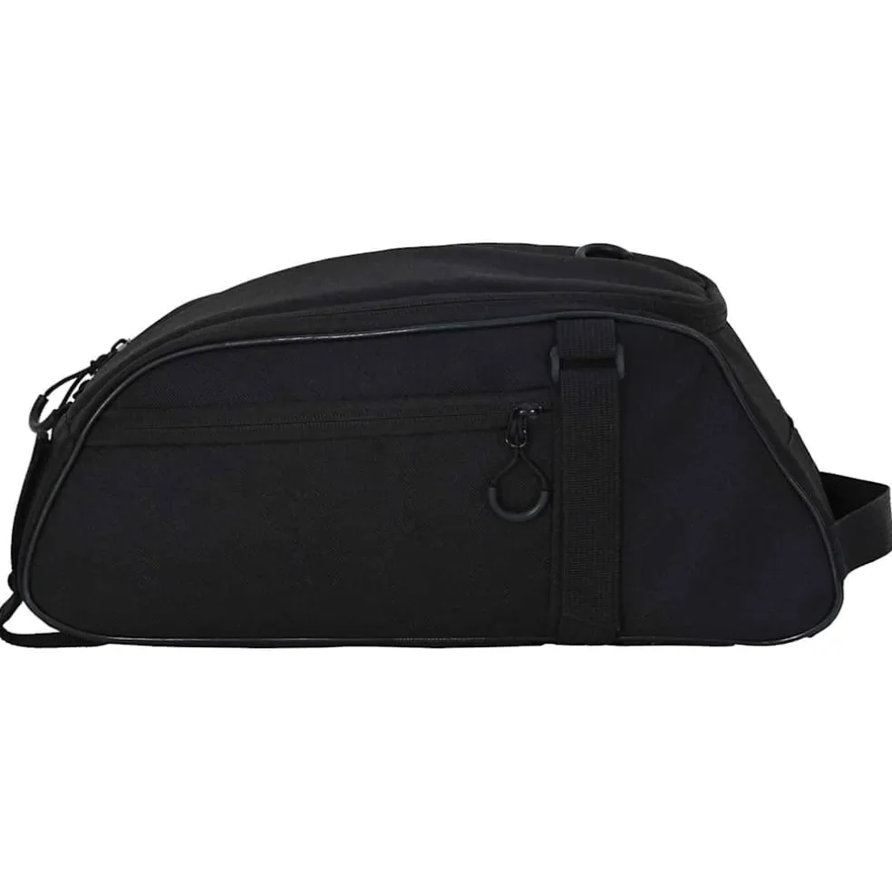 vidaXL Fietstas Zwart 38 x 16 x 16 cm Polyester