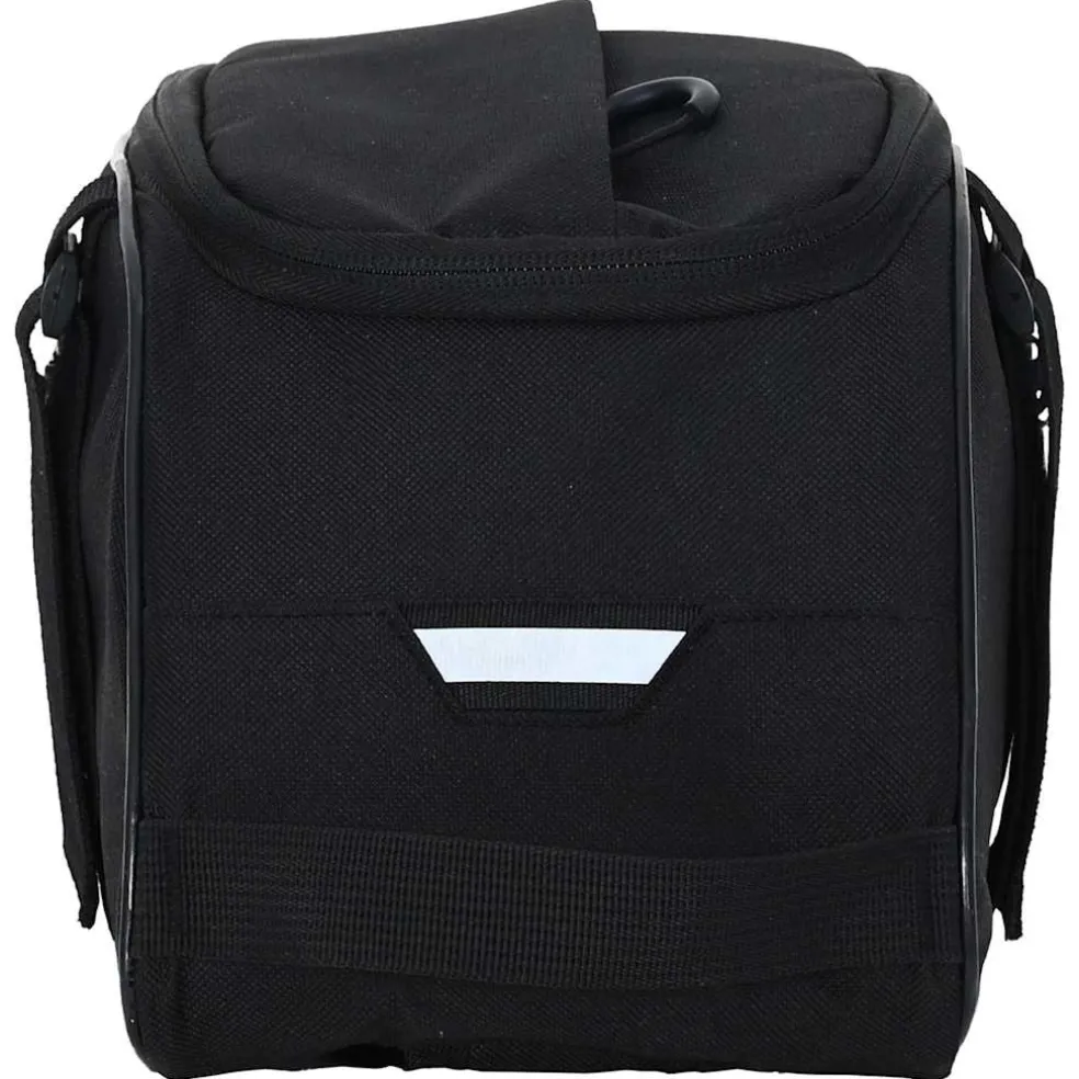 vidaXL Fietstas Zwart 38 x 16 x 16 cm Polyester