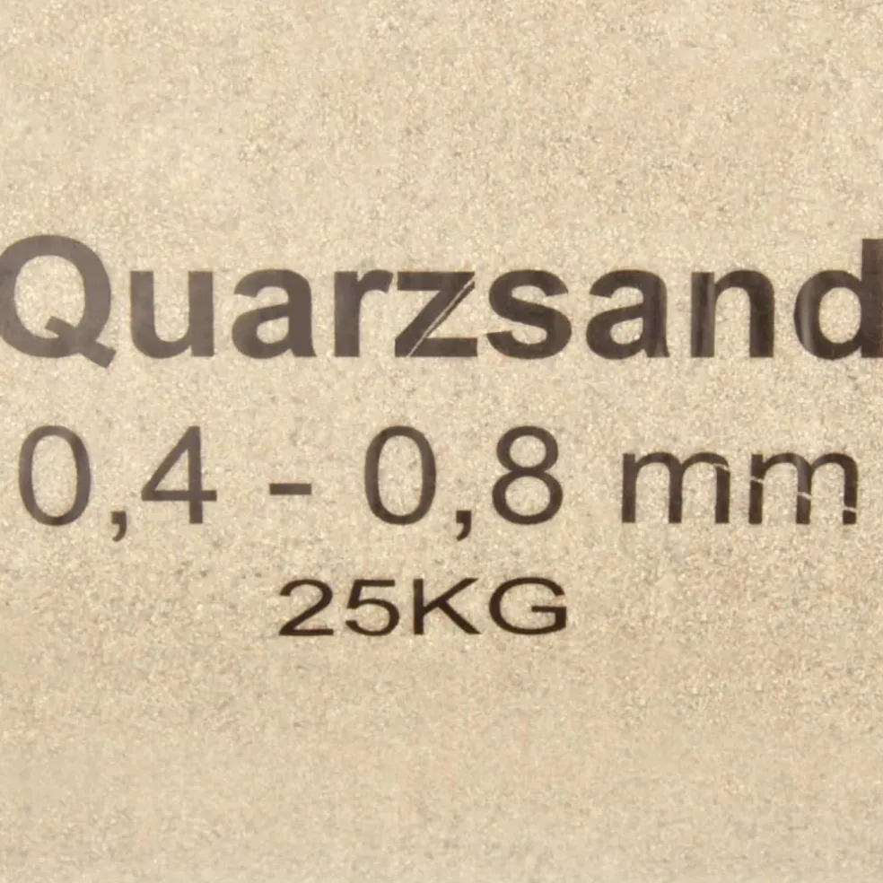 vidaXL Filterzand 25 kg 0,4-0,8 mm