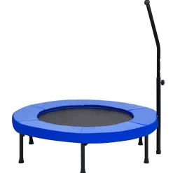 vidaXL Fitnesstrampoline met handgreep en veiligheidsmat 102 cm