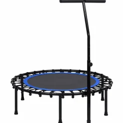 vidaXL Fitnesstrampoline met handgreep 102 cm