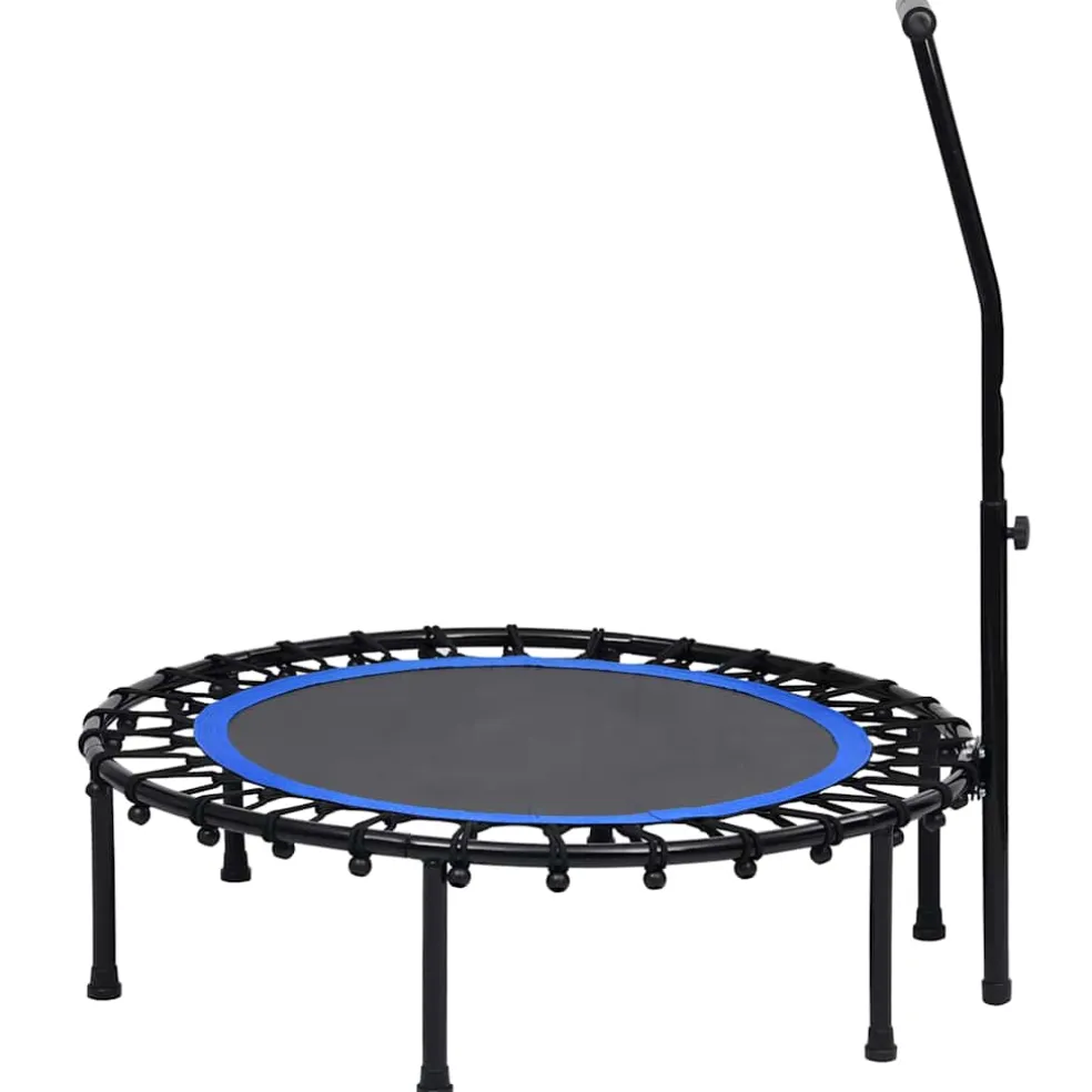 vidaXL Fitnesstrampoline met handgreep 102 cm