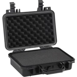 vidaXL Flightcase draagbaar 30x22x10 cm PP zwart