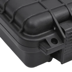 vidaXL Flightcase draagbaar 30x22x10 cm PP zwart
