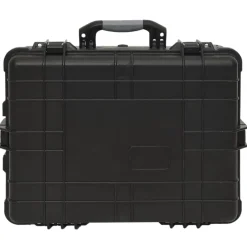vidaXL Flightcase op wieltjes 58x45x27 cm PP zwart