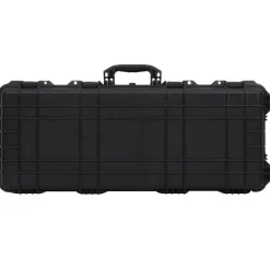 vidaXL Flightcase op wieltjes 96x42x16 cm PP zwart