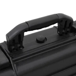 vidaXL Flightcase op wieltjes 96x42x16 cm PP zwart