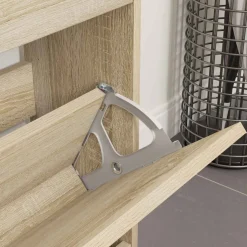 vidaXL Flip lade scharnier 2 st Zilver 235 x 155 x 30 mm IJzer