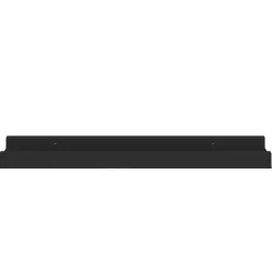 vidaXL Fotoplanken 2 st 40x9x3 cm MDF zwart