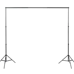 vidaXL Fotostudioset met achtergrond en softboxlamp