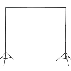 vidaXL Fotostudio set met 5 gekleurde achtergronden & 2 softboxen