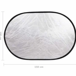 vidaXL Fotostudioset met softboxlamp, achtergrond en reflector
