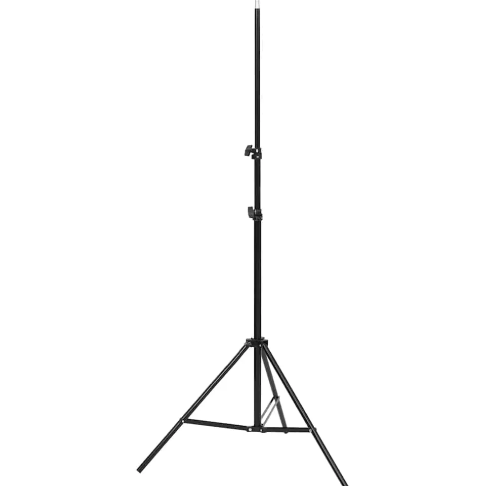 vidaXL Fotostudioset met softboxlamp, achtergrond en reflector