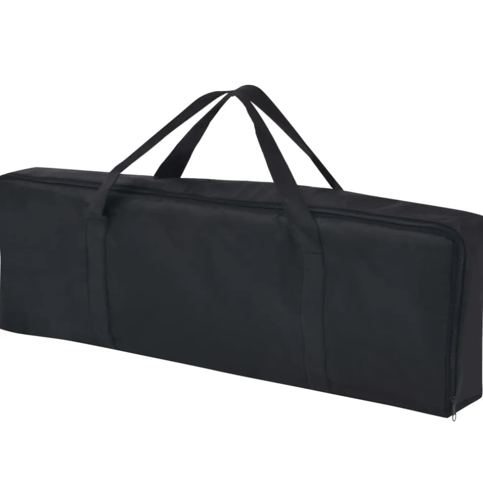 vidaXL Fotostudioset met softboxlampen, achtergrond en reflector