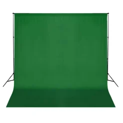 vidaXL Fotostudioset met softboxlampen, achtergrond en reflector