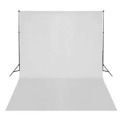 vidaXL Fotostudioset met verlichtingsset, achtergrond en reflector