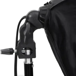 vidaXL Fotostudioset met verlichtingsset, achtergrond en reflector